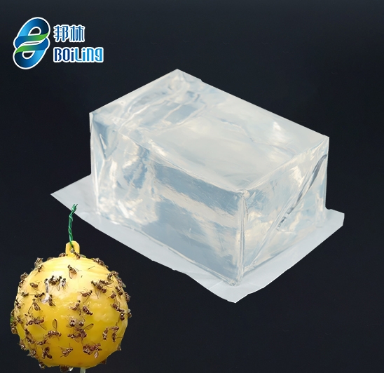 飞蝇陷阱球的热熔胶