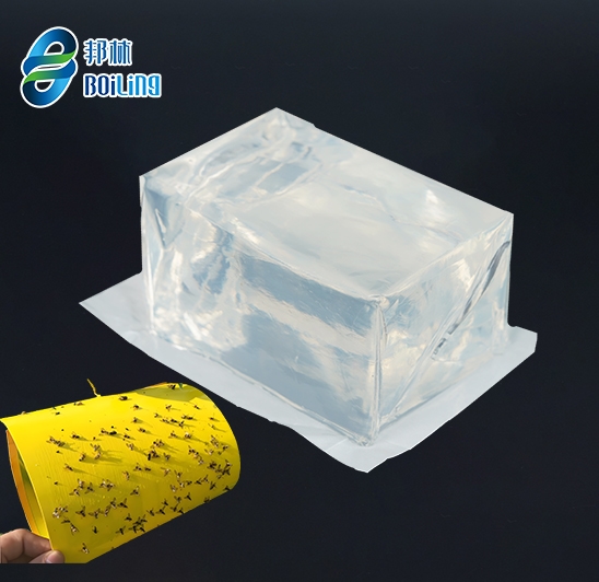 Hot melt adhesive for sticky traps
